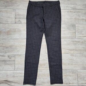 Kut From The Kloth Diana Glen Check Plaid Skinny Pants Women's Stretch Office 4